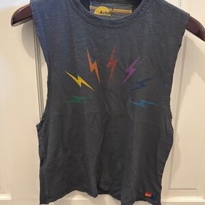 Women's Gray Sleeveless Top